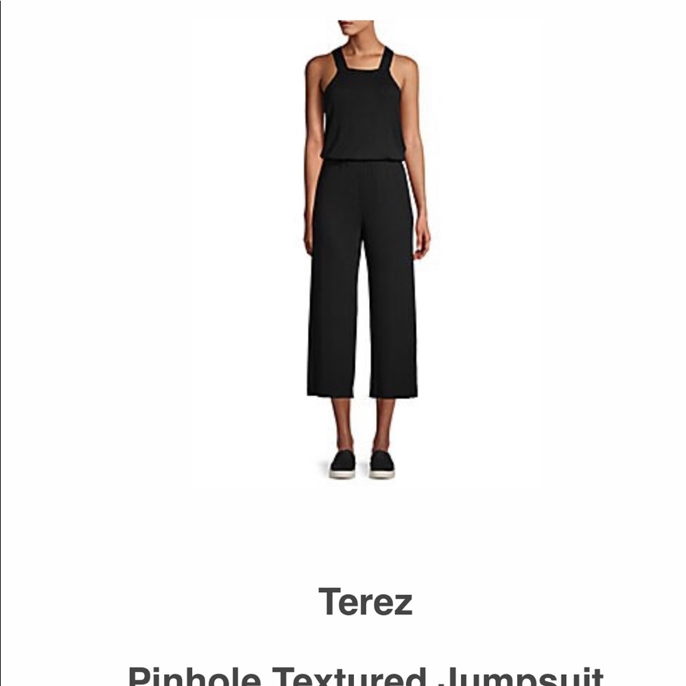 There’s Pinhole Texture Jumpsuit